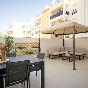 Apartamento Modern 3br W/ Lg Terrace, Bbq, Ac & Parking, Tavira